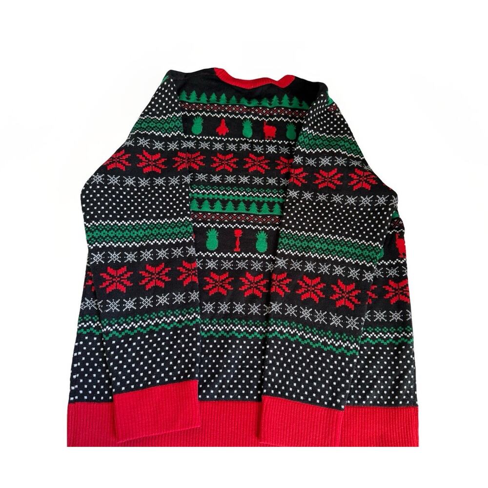 SpongeBob Squarepants Mens Ugly Christmas Sweater Size XL Patrick Star Xmas 2021 - Picture 2 of 7